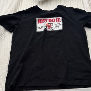 Nike Black 'Just Do It' Kids Tee